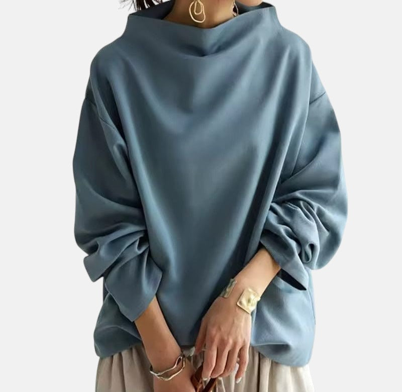 Gabriella™ | Jersey Elegante de Cuello Alto