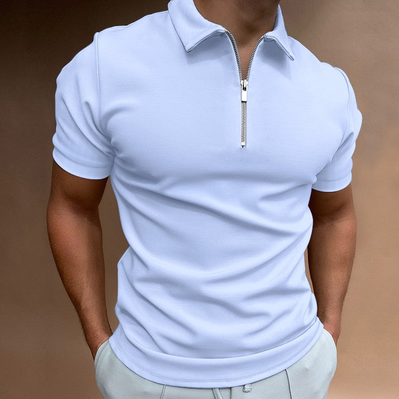 Nino | Polo con Cremallera Moderno
