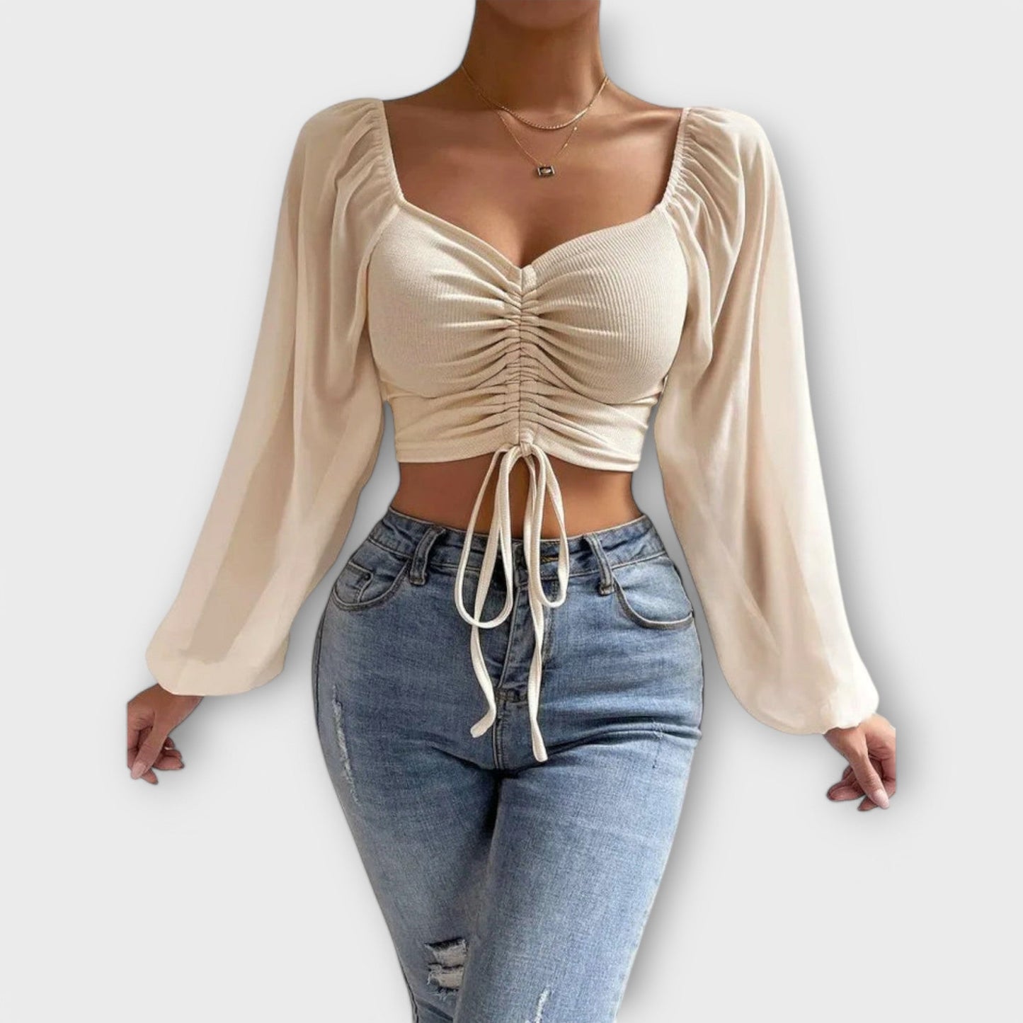 Jacqueline - Blusa de noche universal