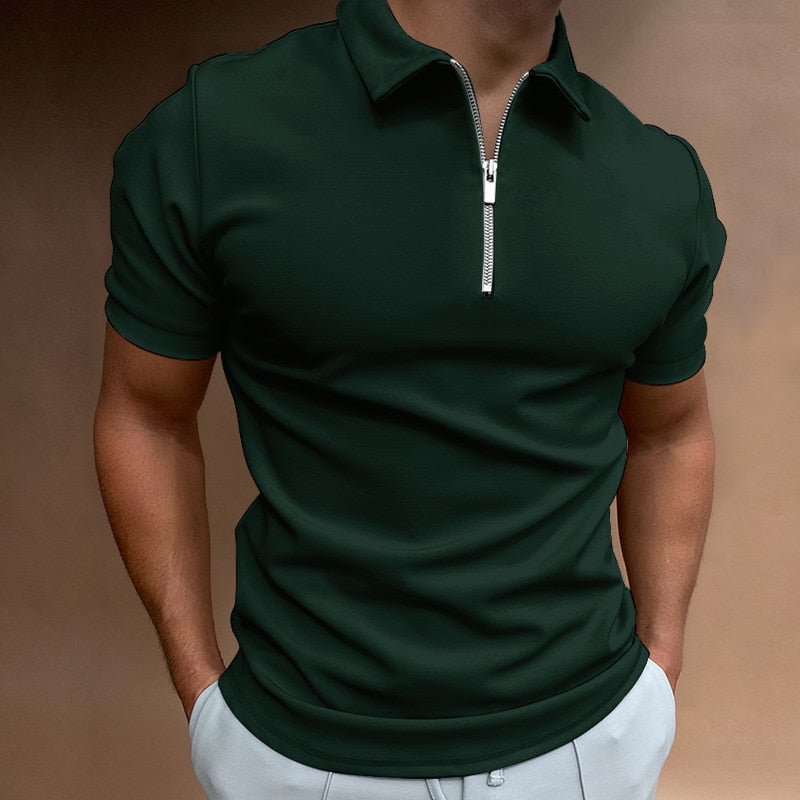 Nino | Polo con Cremallera Moderno
