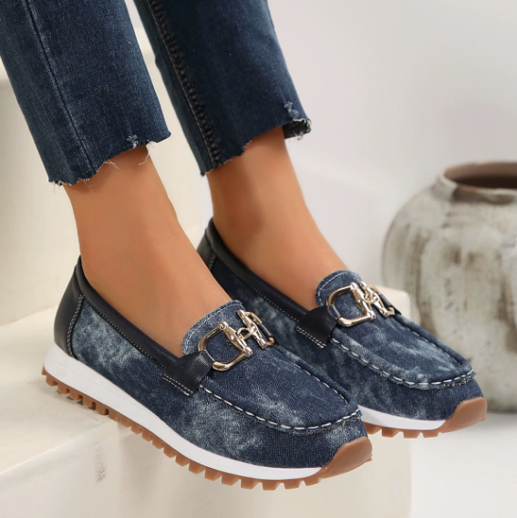 Elisa | Mocasines híbridos con hebilla