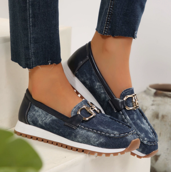 Elisa | Mocasines híbridos con hebilla