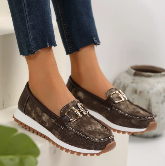 Elisa | Mocasines híbridos con hebilla