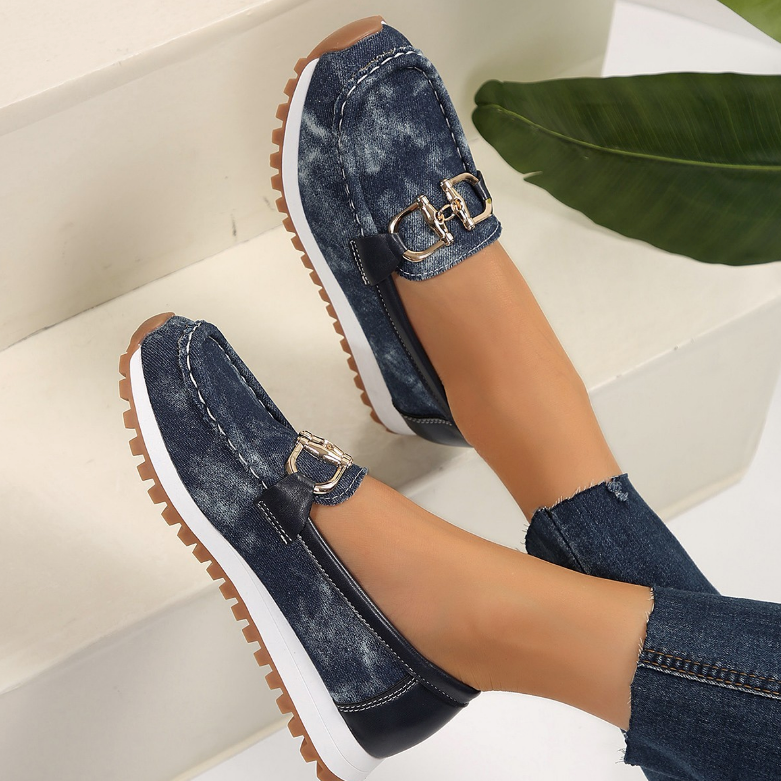 Elisa | Mocasines híbridos con hebilla