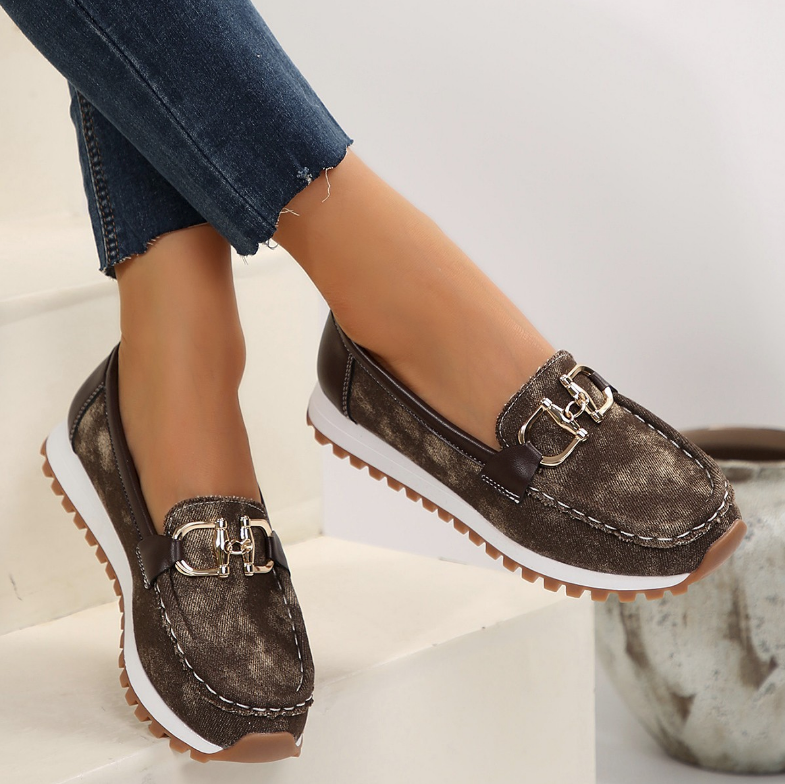 Elisa | Mocasines híbridos con hebilla