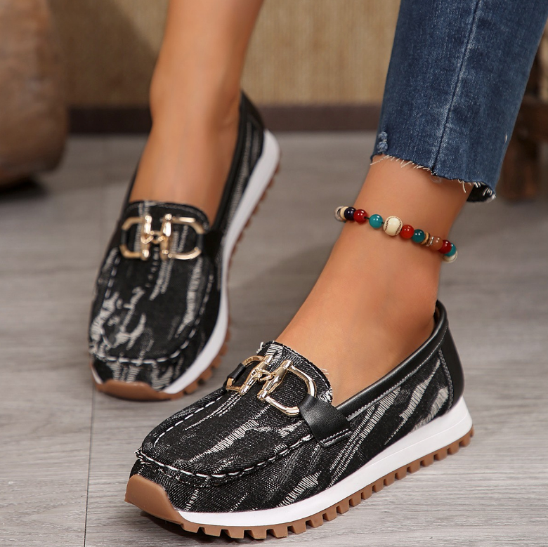 Elisa | Mocasines híbridos con hebilla