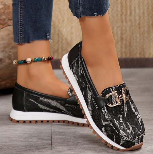 Elisa | Mocasines híbridos con hebilla