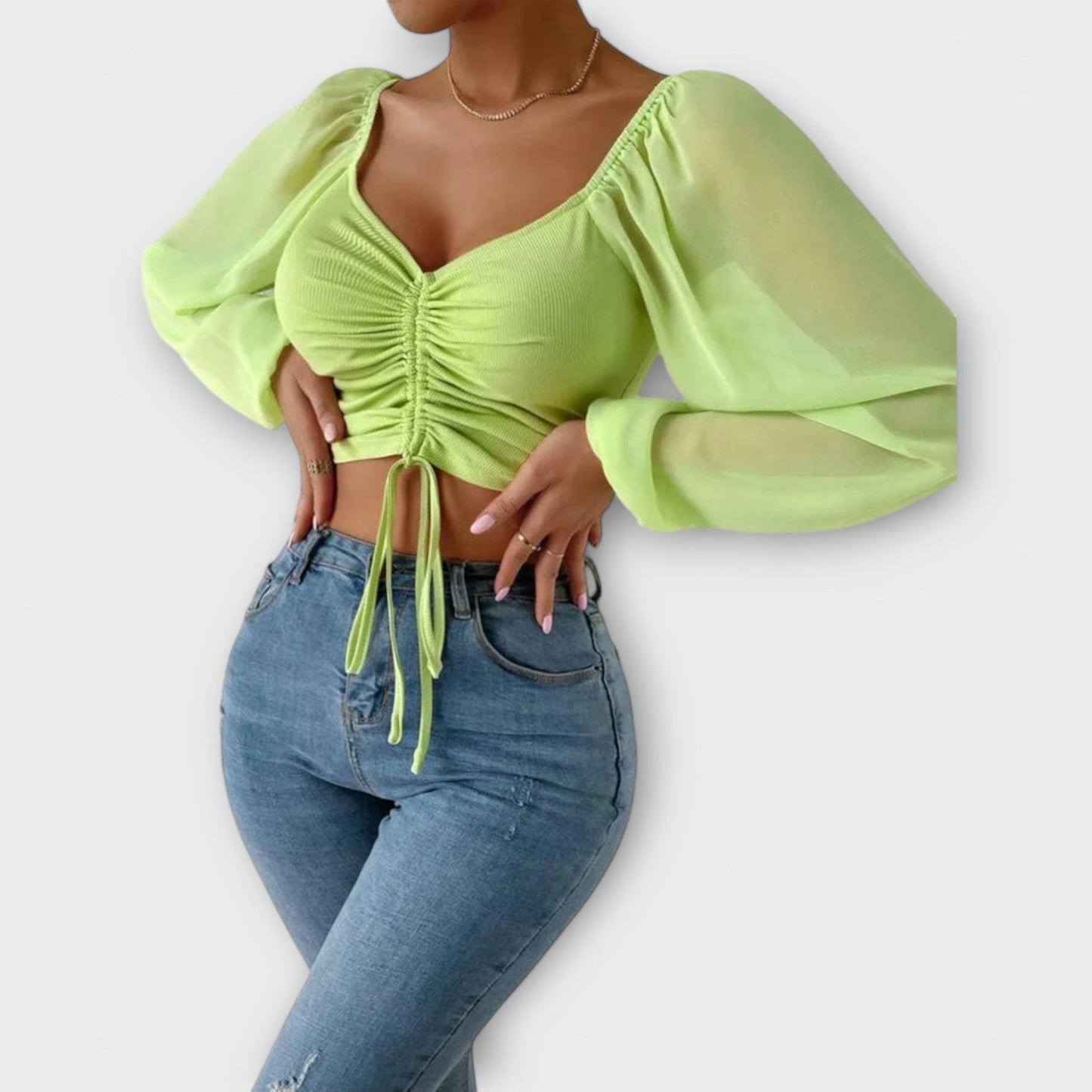 Jacqueline - Blusa de noche universal