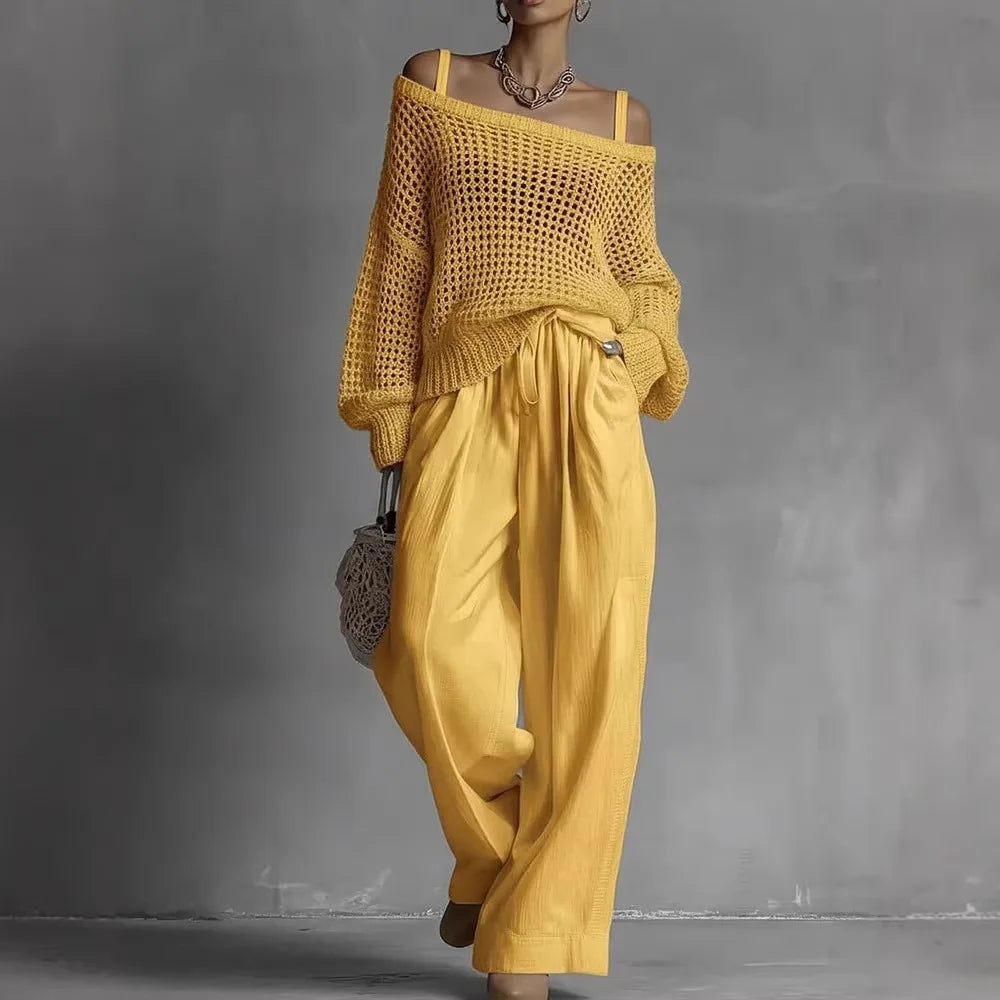 Maribel | Conjunto Elegante de Dos Piezas