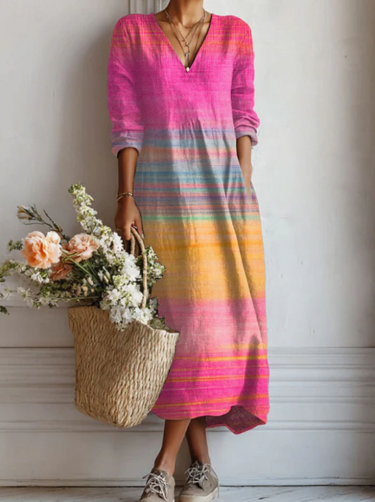 Vestido maxi bohemio Yara