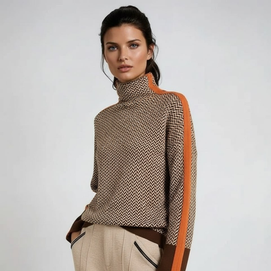 Elara™ | Jersey de Cuello Alto