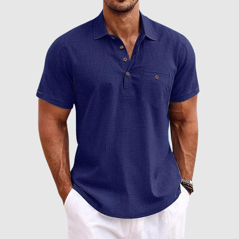 Ippolito | Polo de Lino Hombre