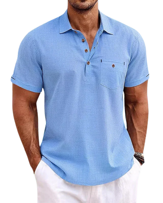 Ippolito | Polo de Lino Hombre