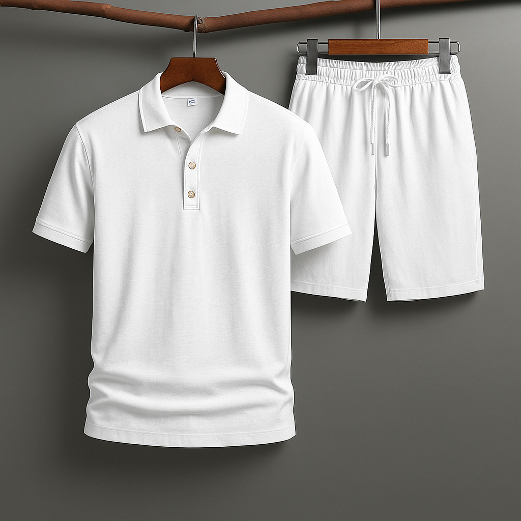 Conjunto de polo de lino Oslo
