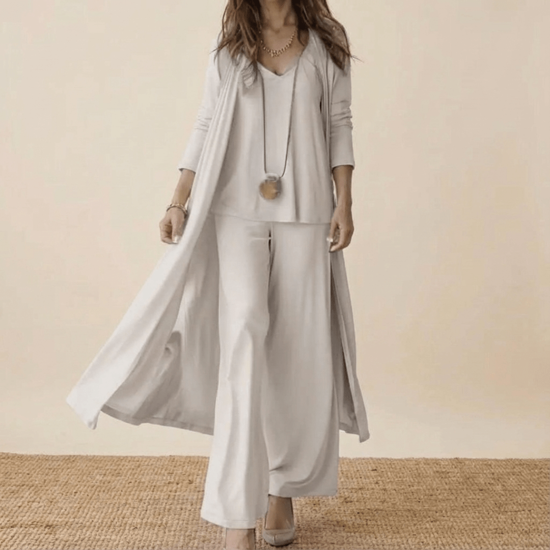 Conjunto Elegante Barbara de 3 Piezas