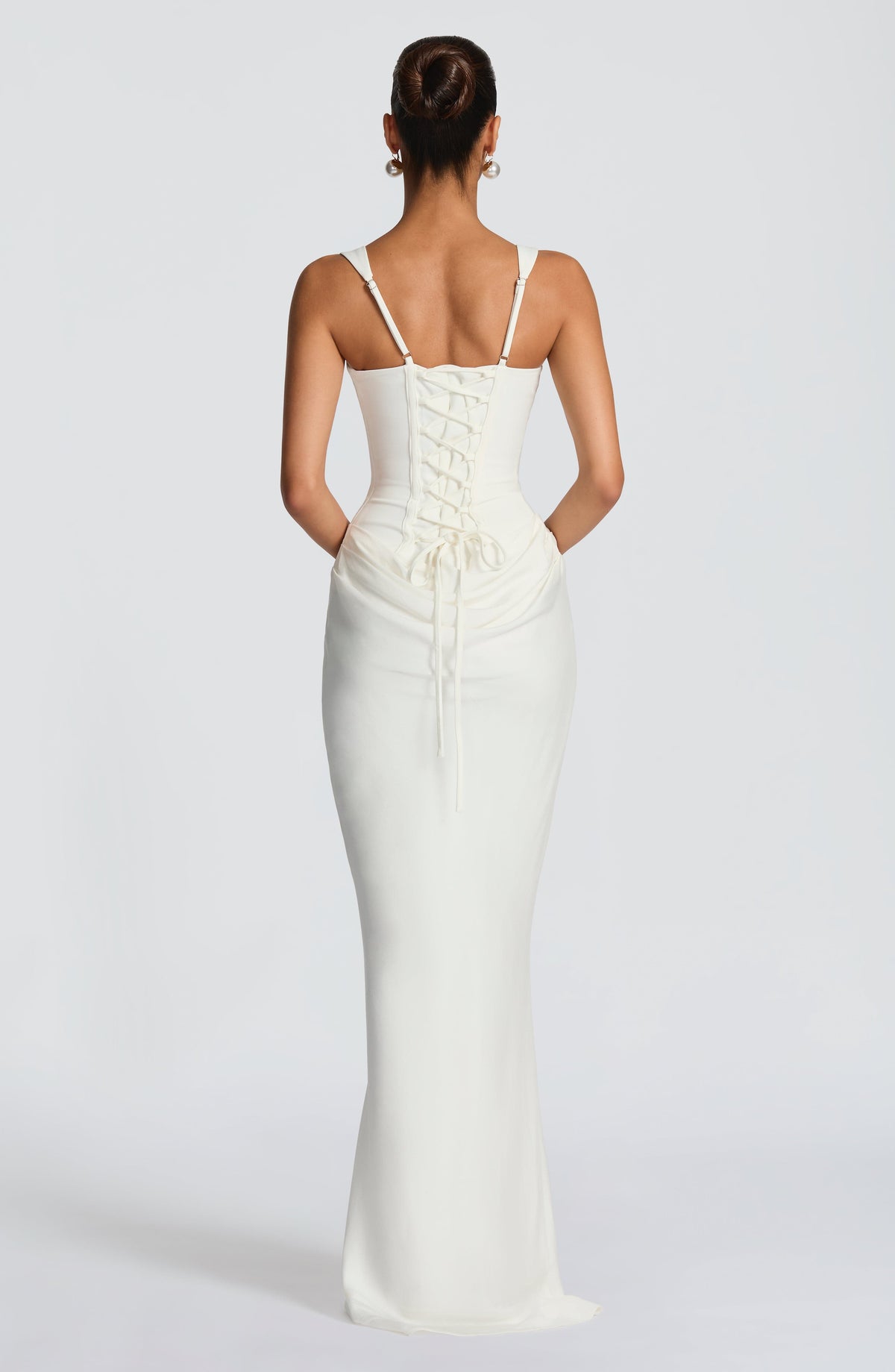 Éléonore | Vestido maxi con escote cuadrado