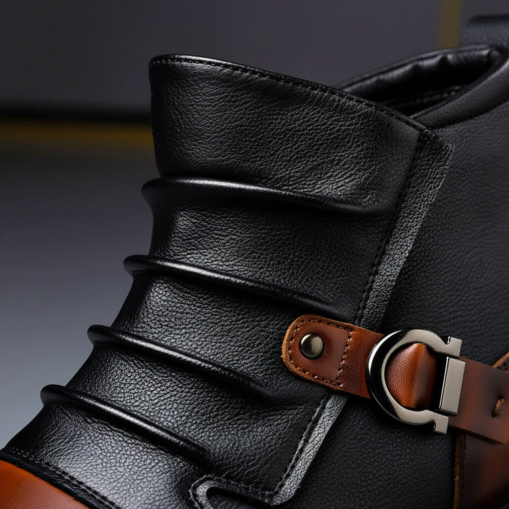 Botas elegantes de hombre