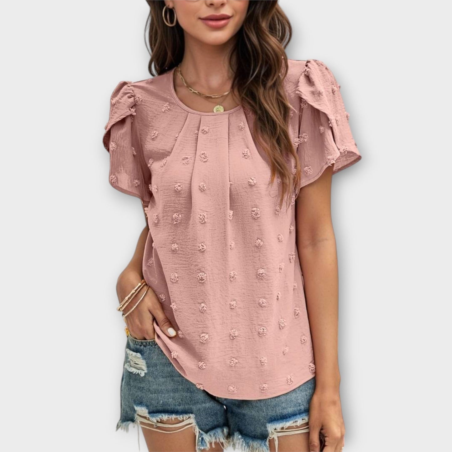 Charlotte - Blusa perfecta con lunares