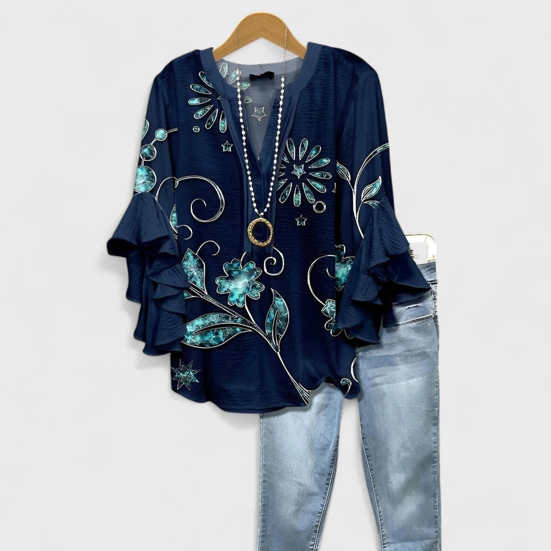 Elisabet - Blusa de Verano Casual