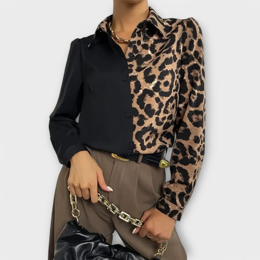 Blusa Leo simple y elegante