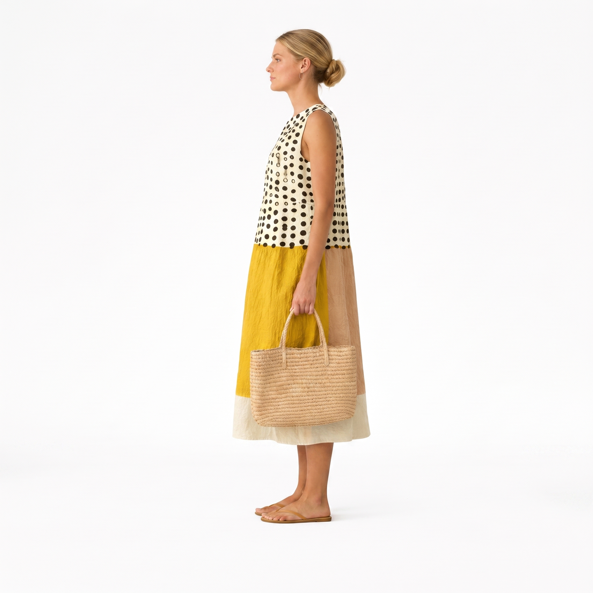 Vestido midi para el día a día Josefina