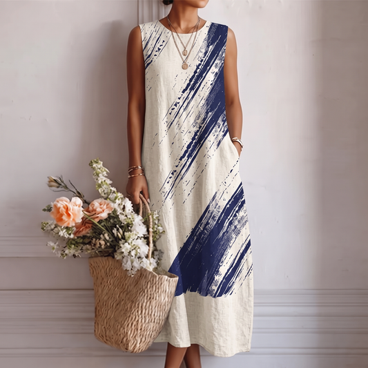 Vestido midi elegante para el día a día Elena