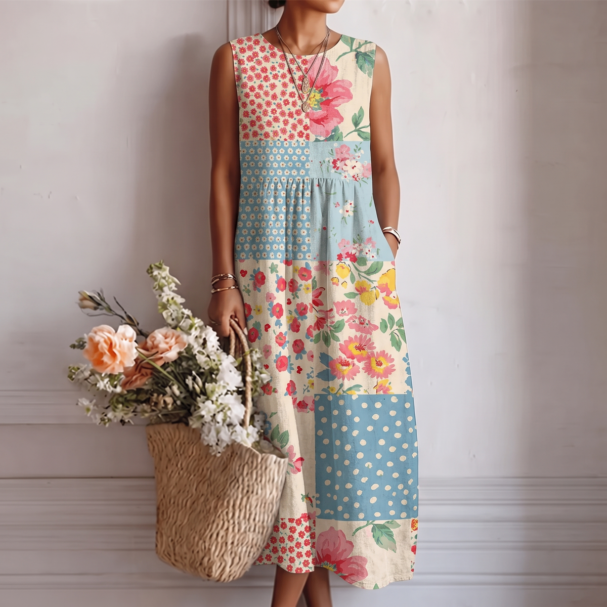 Vestido midi para el día a día Amelia