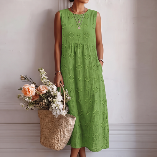 Vestido midi fresco para el día a día Olivia
