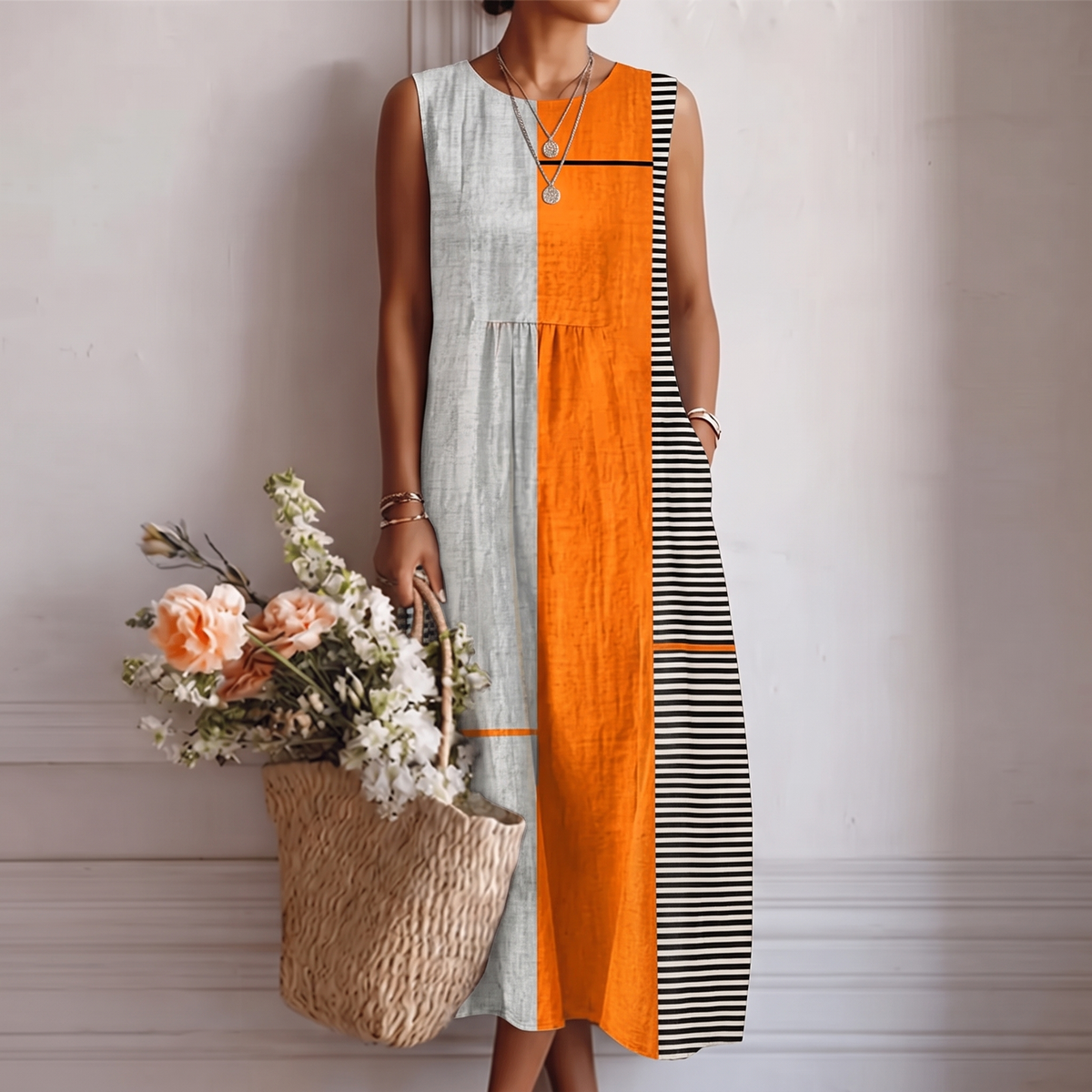 Vestido midi para el día a día Clara