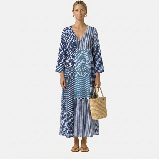 Vestido ligero con estampado floral Sara