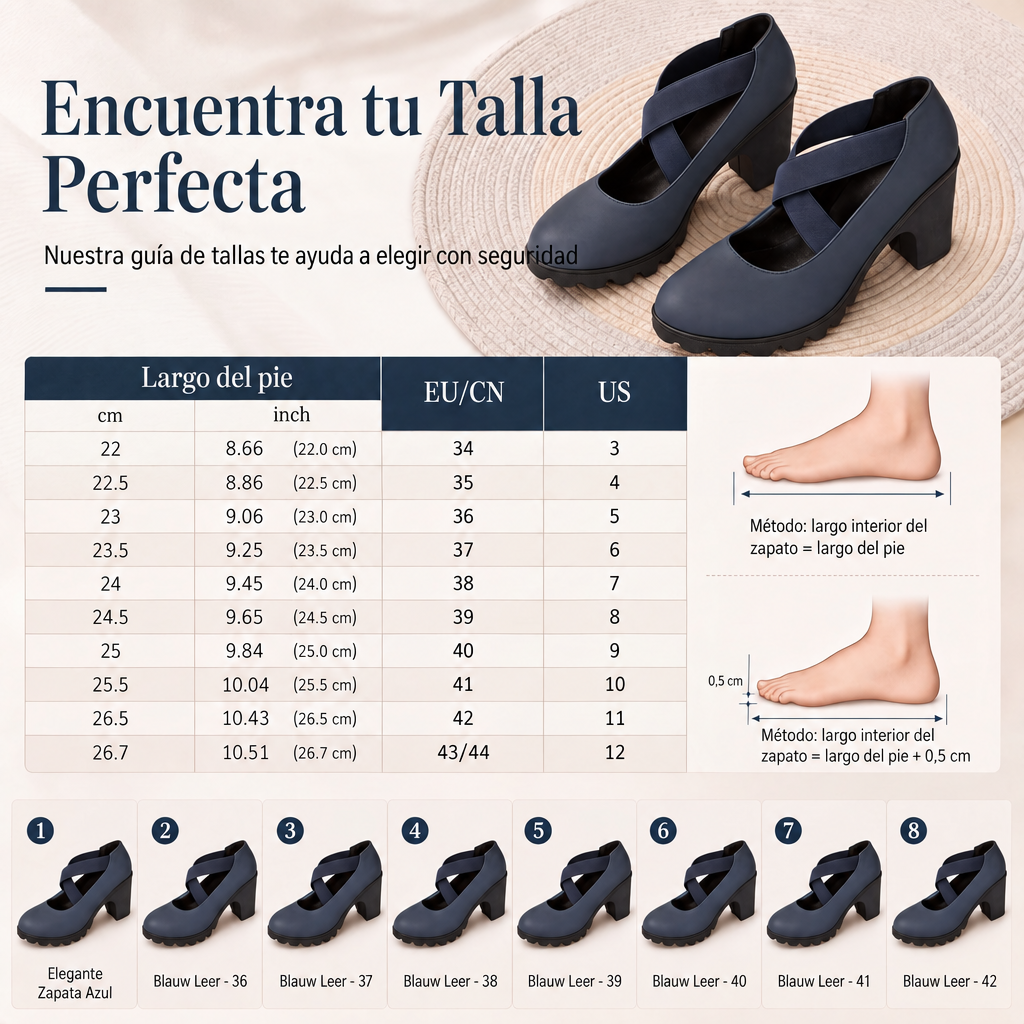 Guía de tallas
