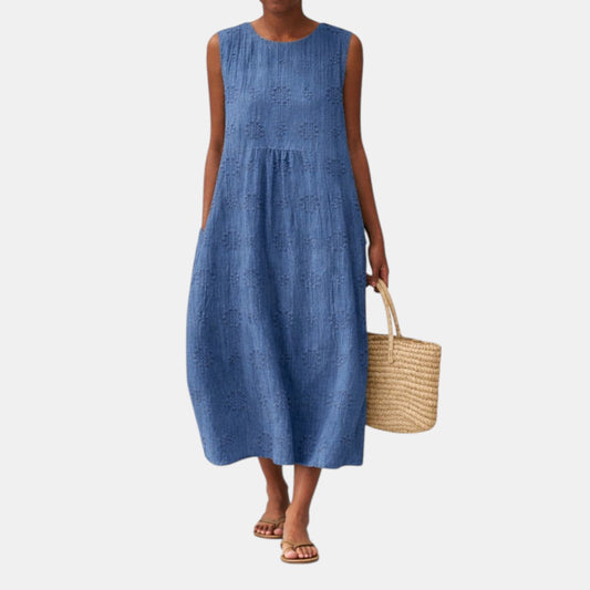 Vestido midi de verano para el día a día Alicia