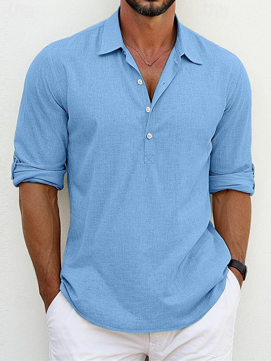 Riviera | Camisa de Lino Premium