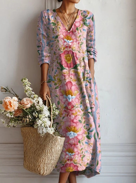 Vestido maxi bohemio Bente