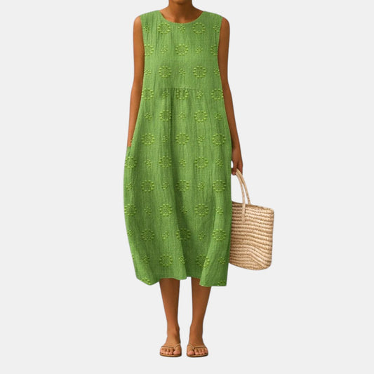 Vestido midi fresco para el día a día Olivia