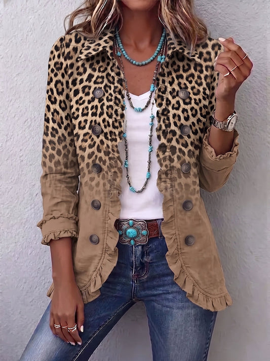 Greta | Chaqueta con volantes y botones