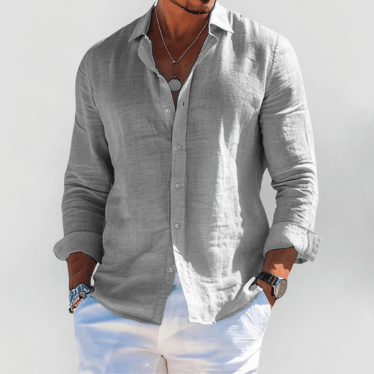 Kaelith - Camisa veraniega ligera para hombre