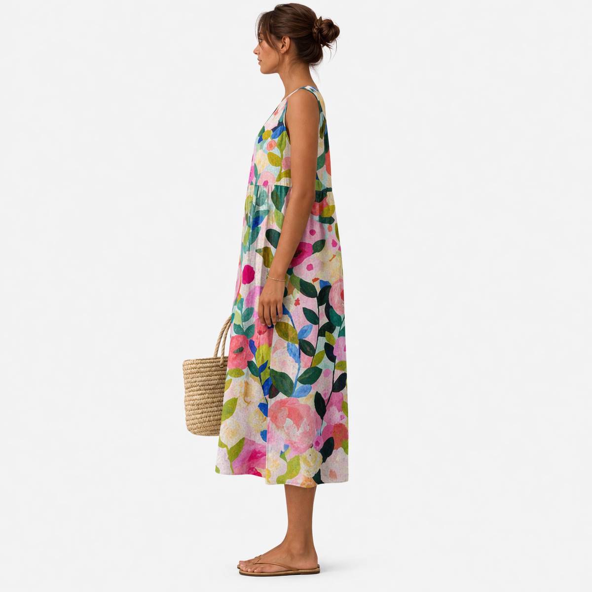 Vestido midi para el día a día Ana
