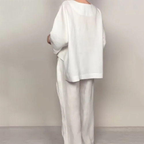 Clara | Conjunto Minimalista Amplio en Dos Piezas