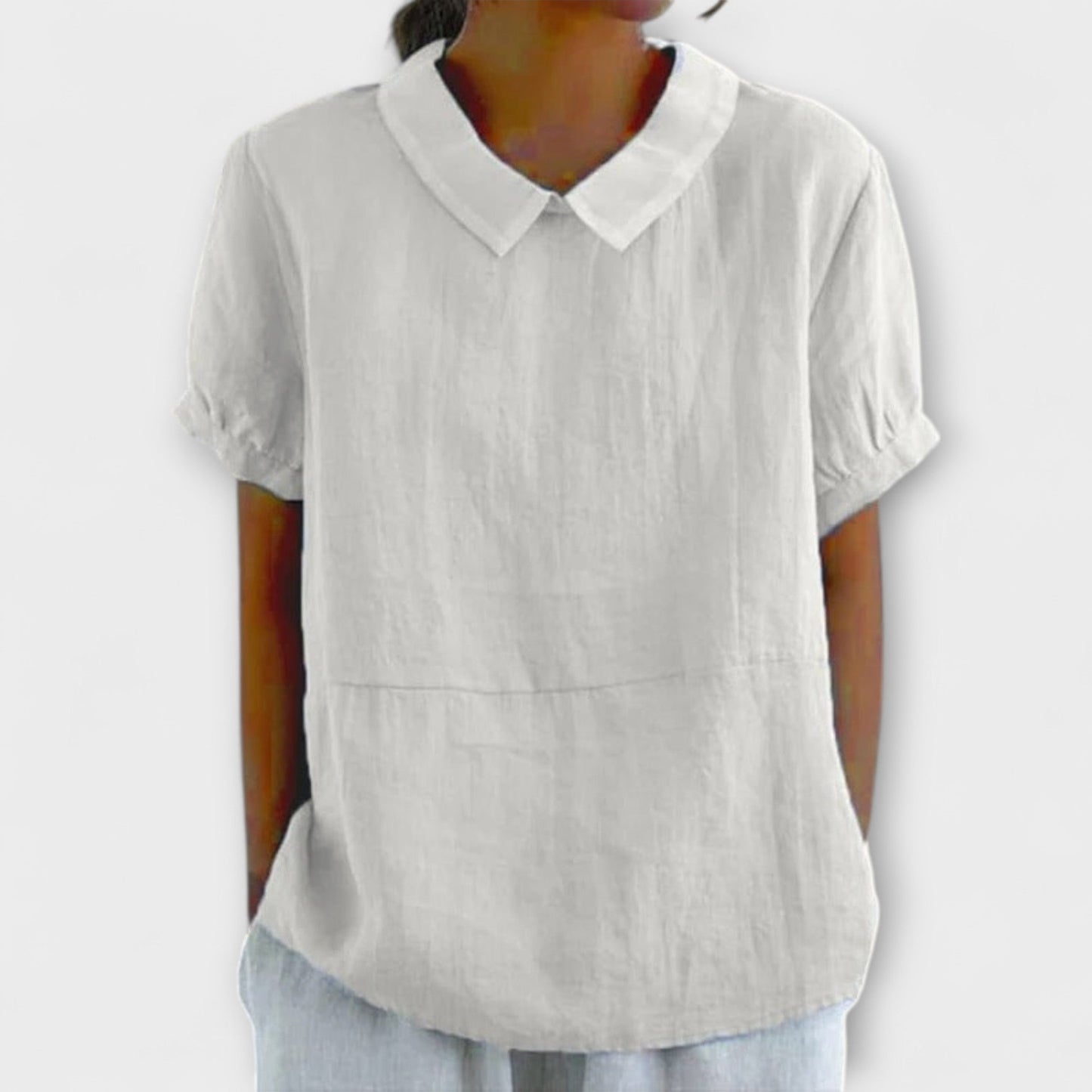 Lia - Blusa de manga corta
