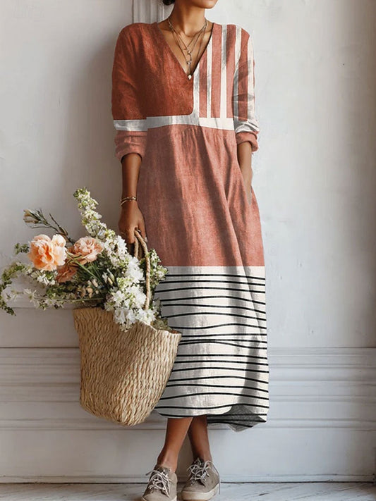 Vestido maxi bohemio Fenne