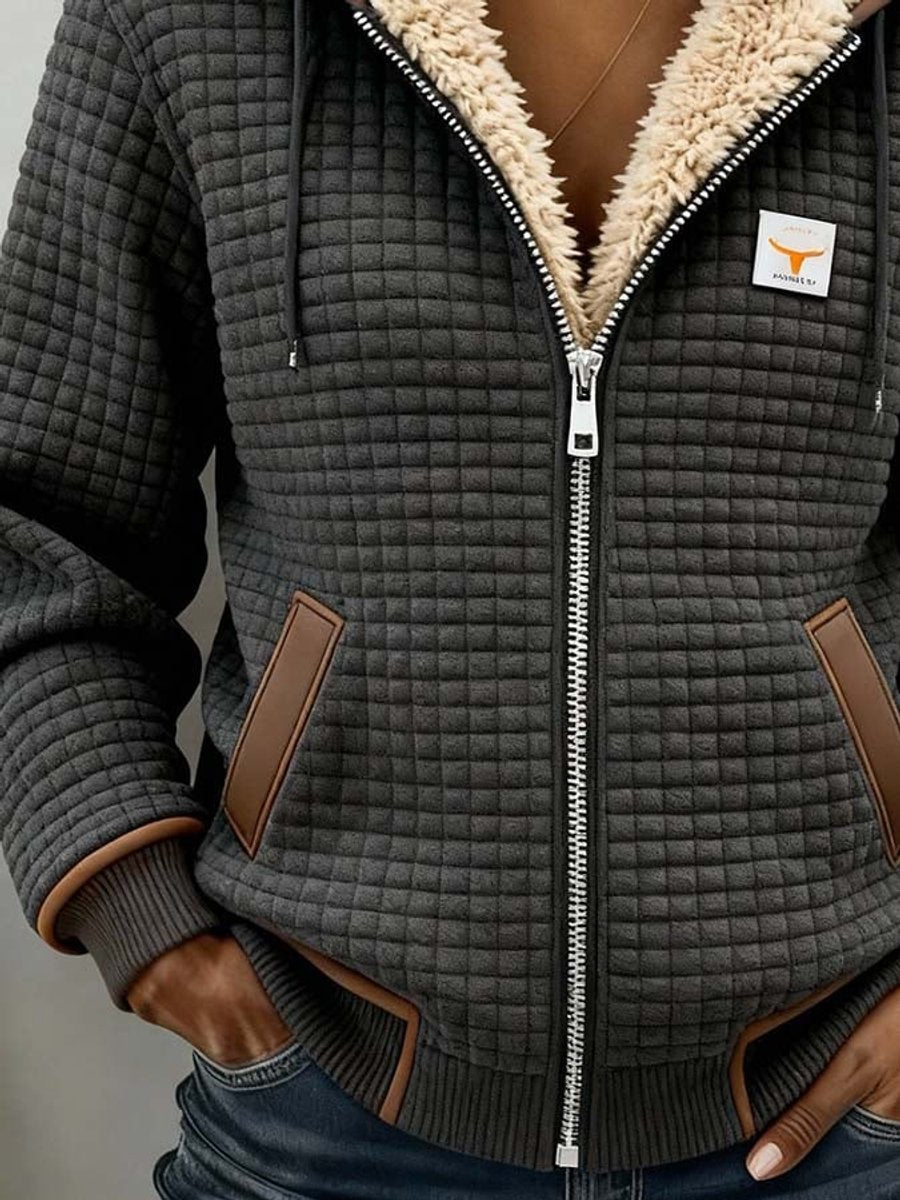 Bridgette | Chaqueta acolchada con capucha y cremallera